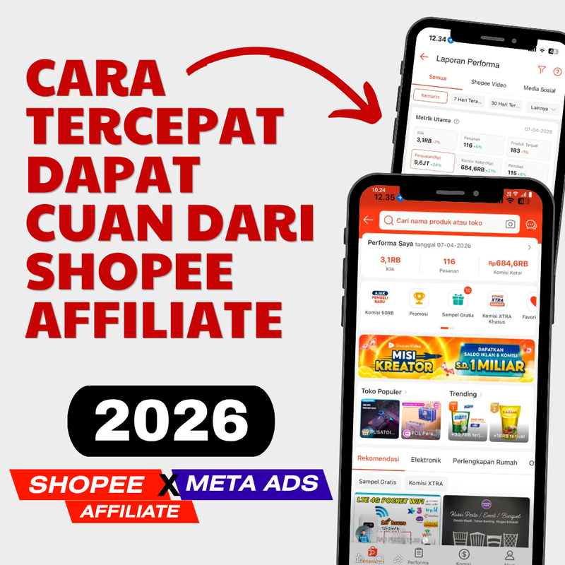 Highlight image 1 for  Cara Tercepat menghasilkan cuan dari shopee affilate terbaru shopee aff x Meta ads