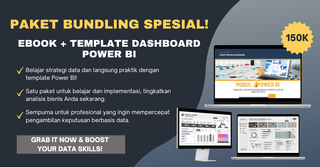 image for Paket Bundling Spesial! Ebook + Template Dashboard Power BI button