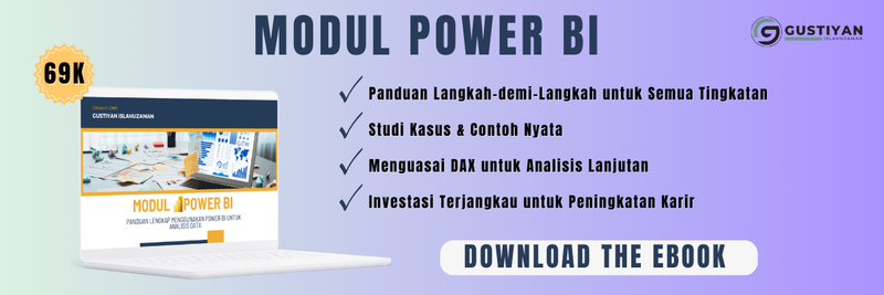 Highlight image for Ebook Panduan Lengkap Menggunakan Power BI Untuk Analisis Data