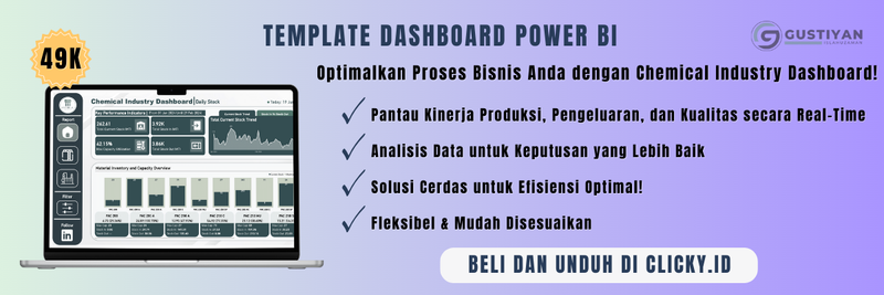 Highlight image for Chemical Industry Dashboard Dengan Power BI