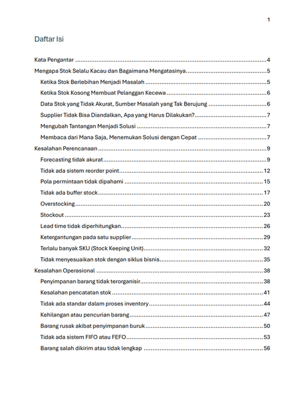 Highlight image for 50 Masalah Inventory Management dan Solusinya