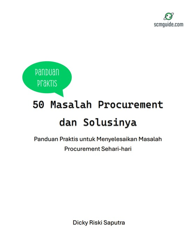 50 Masalah Procurement dan Solusinya