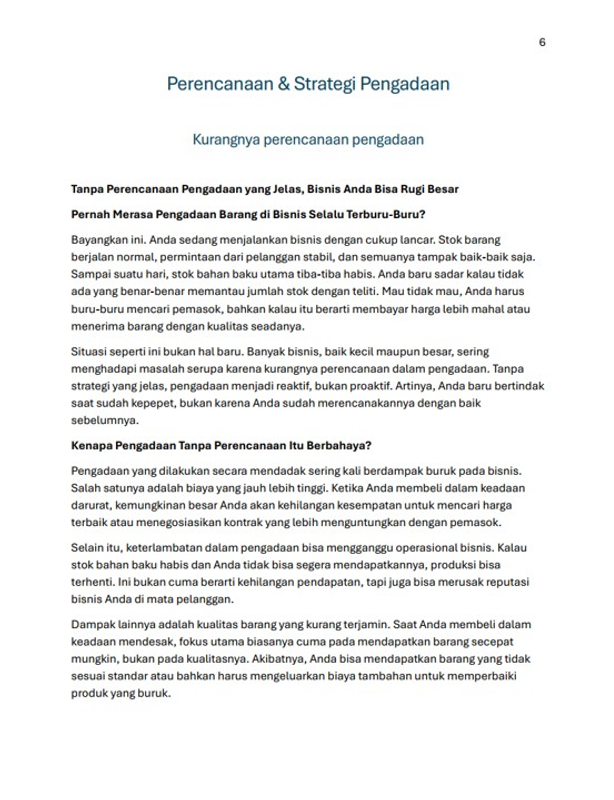 Highlight image for 50 Masalah Procurement dan Solusinya