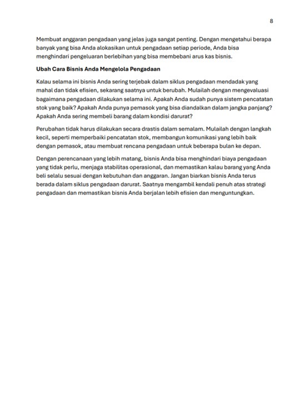 Highlight image for 50 Masalah Procurement dan Solusinya