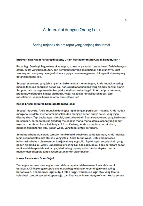 Highlight image 7 for Supply Chain for Intorverts: 50 Masalah, 50 Solusi