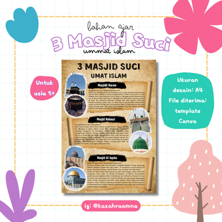 image for [ONLY 10K] 3 Masjid Suci Umat Islam yang Wajib Dikunjungi button