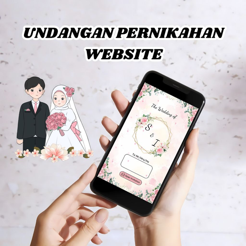 Highlight image 1 for [50K] Template Canva Undangan Pernikahan Website