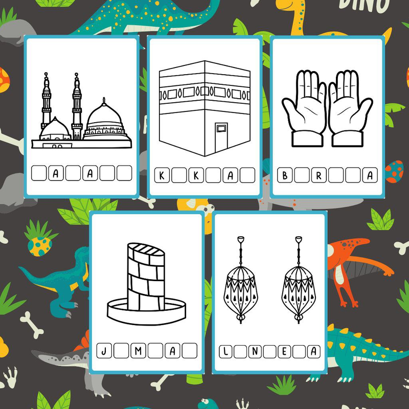 Highlight image for [FREE] Coloring Book: Tahun Baru Islam