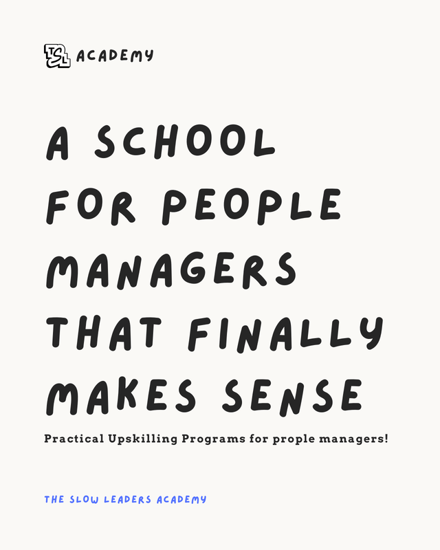 Highlight image for The Slow Leaders Academy Programs