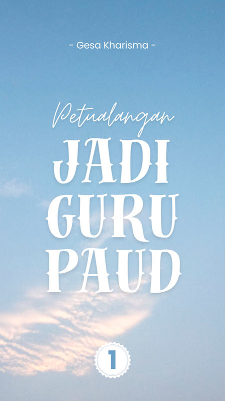 Highlight image for E-Book 01 Petualangan Jadi Guru PAUD