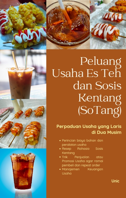 Highlight image for Ebook Wirausaha Es Teh dan Sosis Kentang yang Laris di cuaca panas maupun dingin