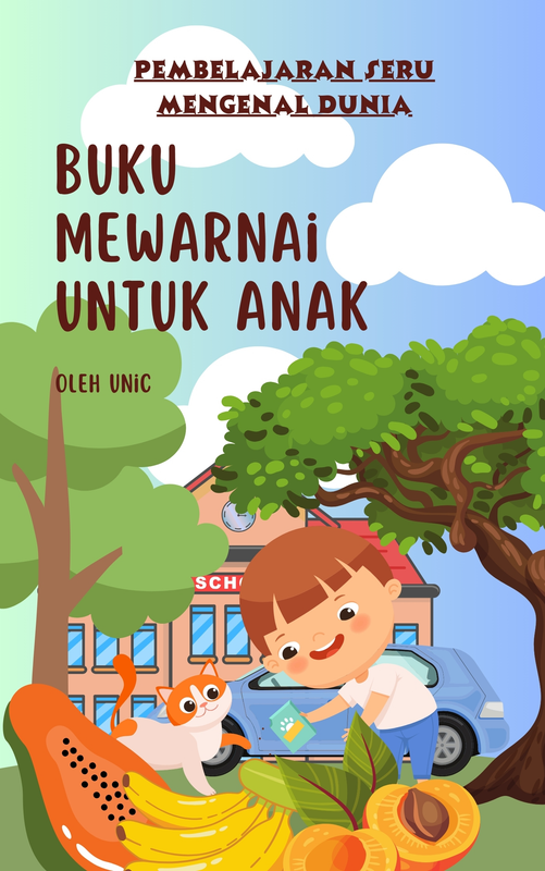 Highlight image 1 for Buku Mewarnai Anak : Pembelajaran Seru Mengenal Dunia