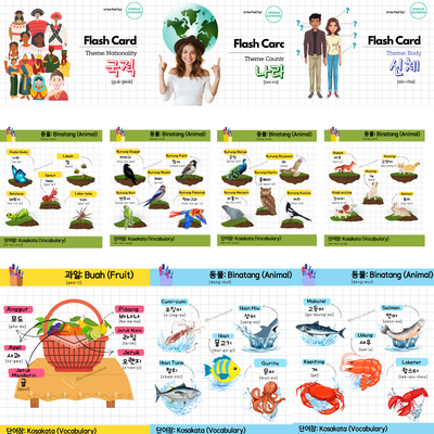 image for FLASH CARD: LEARNING KOREAN VOCABULARY button