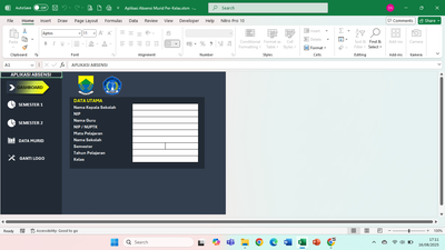 image for Aplikasi Absensi Perkelas button