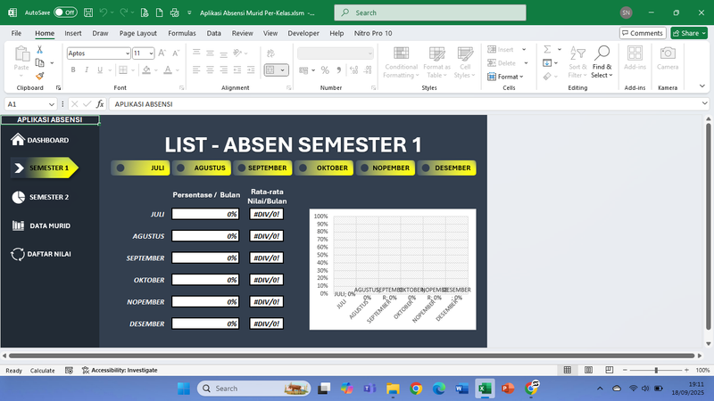 Highlight image for Aplikasi Absensi Perkelas