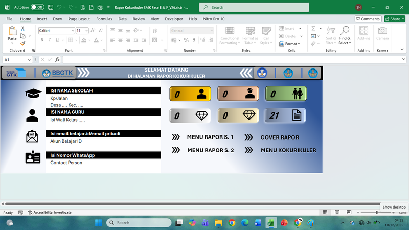 Highlight image for Rapor Kokurikuler SMK Fase E & F.V26