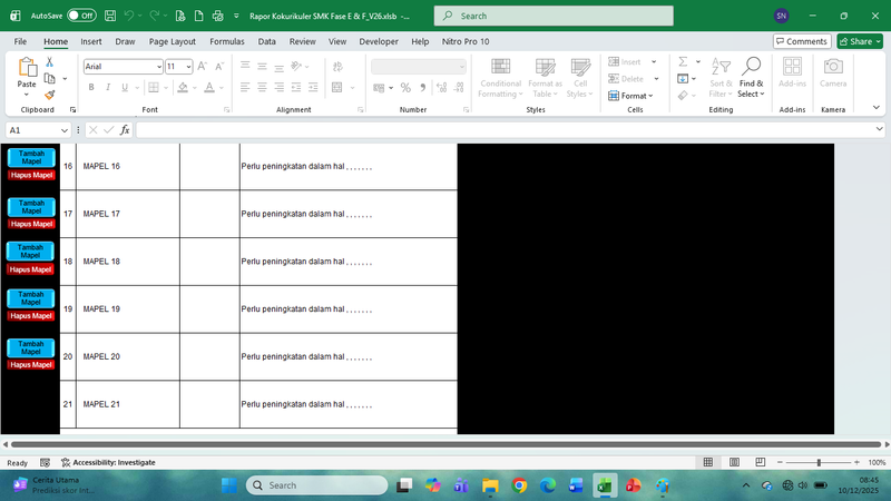 Highlight image for Rapor Kokurikuler SMK Fase E & F.V26