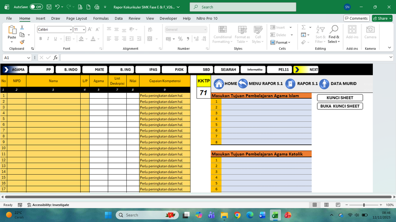 Highlight image for Rapor Kokurikuler SMA-SMK Fase E & F.V26