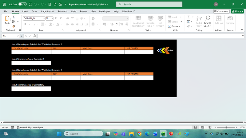 Highlight image for Rapor Kokurikuler SMP Fase D.V26