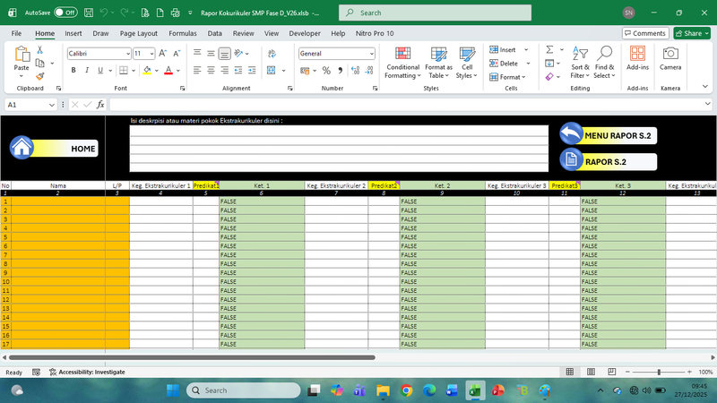 Highlight image for Rapor Kokurikuler SD Fase A, B & C_V26
