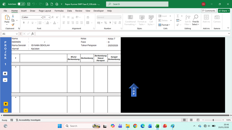 Highlight image for Rapor Kurikulum Merdeka Fase D | Fleksibel V26