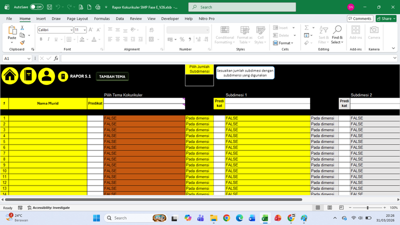 Highlight image for Rapor Kokurikuler SMA-SMK Fase E & F.V26