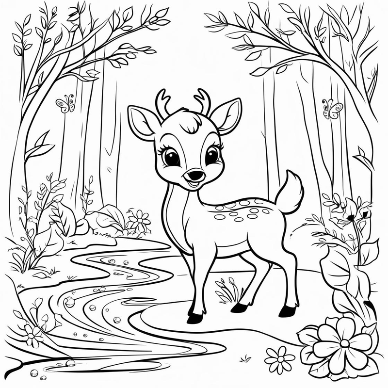 Highlight image for Coloring Book _ Line Art
