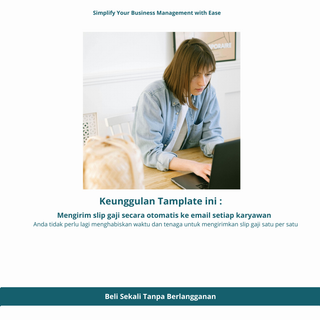 image for Kelola Slip Gaji Karyawan Otomatis: Email, PDF, & Database Terintegrasi button