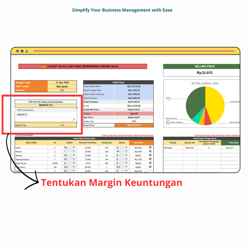 Highlight image 2 for Rumus Hitung HPP / COGS : Kalkulator Biaya dan Margin Keuntungan