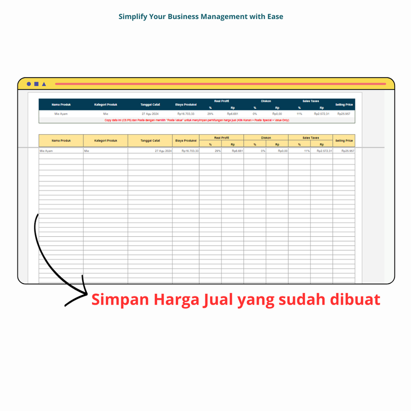 Highlight image 4 for Rumus Hitung HPP / COGS : Kalkulator Biaya dan Margin Keuntungan
