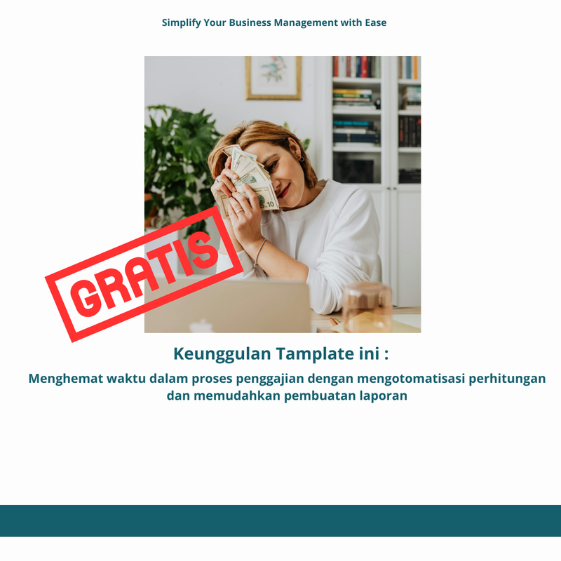 Highlight image for Template Hitung Gaji : Upah Pokok, Tunjangan, dan Potongan