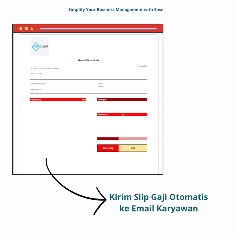 Highlight image for Kelola Slip Gaji Karyawan Otomatis: Email, PDF, & Database Terintegrasi
