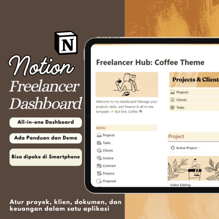 image for Template Notion Freelancer Hub Starter button