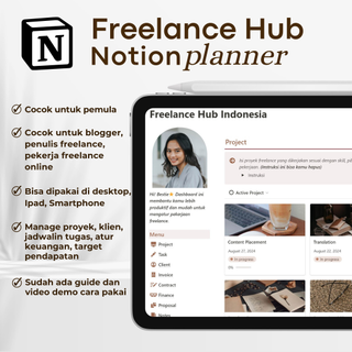 image for Template Notion Freelancer Hub Intermediate button