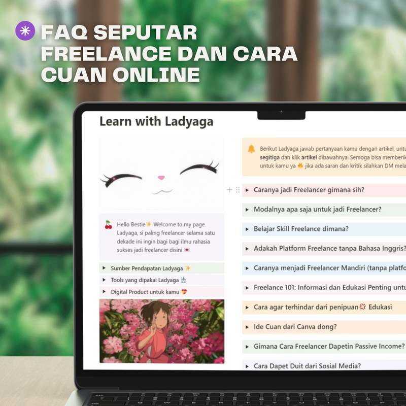 Highlight image for Belajar jadi Freelancer GRATIS | Tips dan Trik Cuan dari Rumah