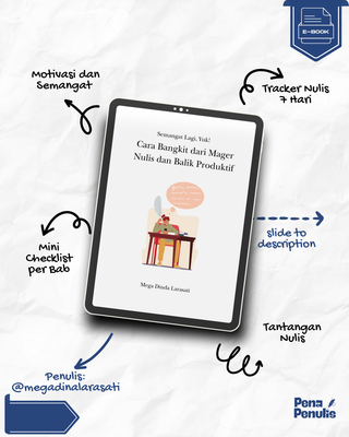 image for [E-Book] Semangat Lagi, Yuk! Cara Bangkit dari Mager Nulis dan Balik Produktif button