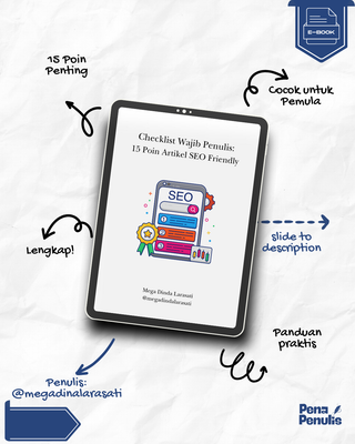 image for Checklist Wajib Penulis: 15 Poin Artikel SEO Friendly button