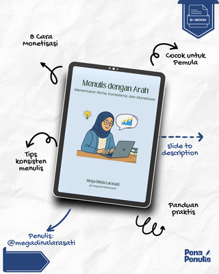 image for [E-book] Menulis dengan Arah: Menentukan Niche, Konsistensi, dan Monetisasi button