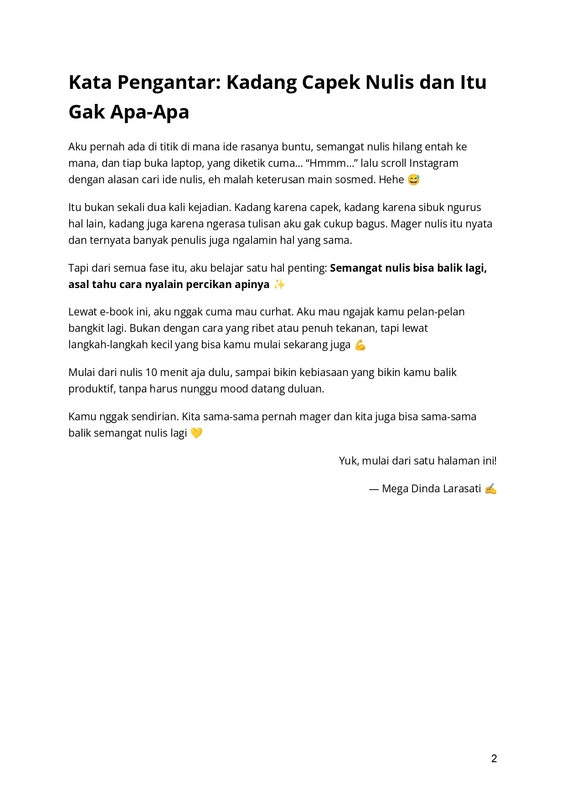 Highlight image for Semangat Lagi, Yuk! Cara Bangkit dari Mager Nulis dan Balik Produktif