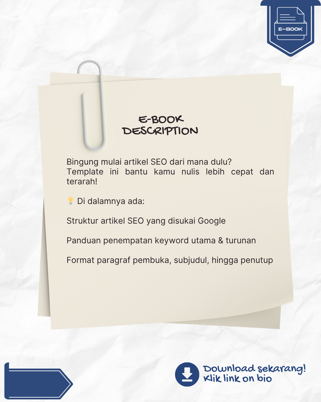 Highlight image for Panduan dan Template Outline Artikel SEO