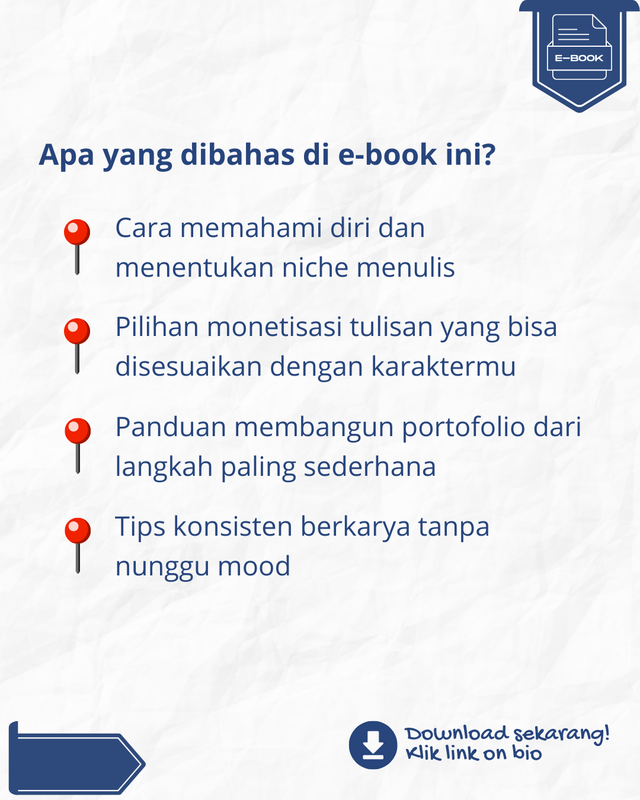 Highlight image 2 for Menulis dengan Arah: Menentukan Niche, Konsistensi, dan Monetisasi