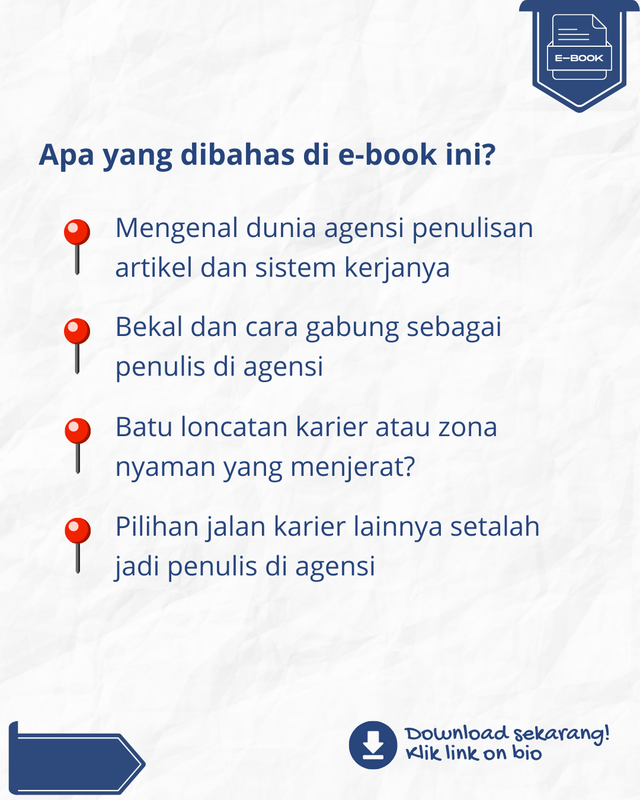Highlight image for Kerja di Agensi Penulisan Artikel, Batu Loncatan Karier atau Zona Nyaman yang Menjerat?