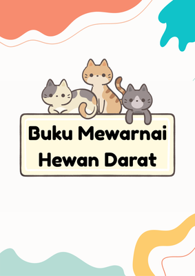 image for [FREE] Buku Mewarnai Hewan Darat button