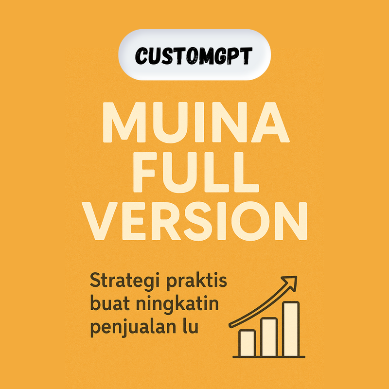 Highlight image for Muina si Jago StorySeller (FULL Version) - CustomGPT