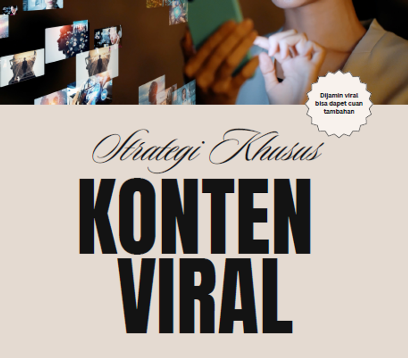 Highlight image for EBook - Strategi Khusus Konten Viral by Sudut Marketing