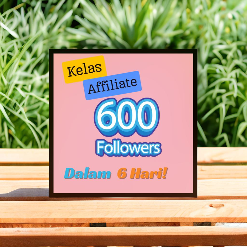 Highlight image 1 for TUTORIAL 600 FOLLOWERS DALAM 6 HARI!