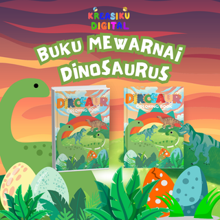 image for DINOSAUR COLORING BOOK button