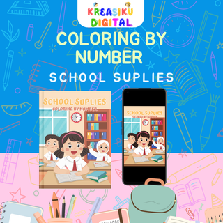 image for SCHOOL SUPLIES COLORING BY NUMBER button