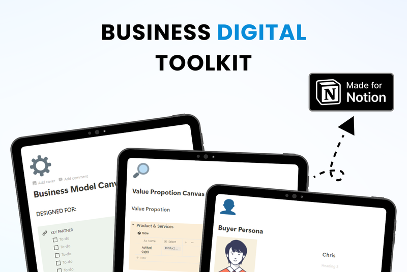 Highlight image for Bisnis Digital | Notion Template