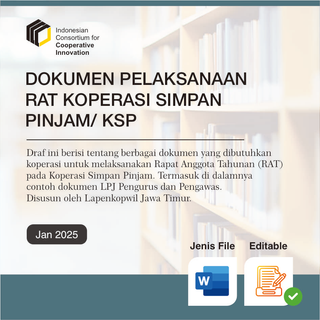 image for Draf Dokumen Pelaksanaan RAT Koperasi Simpan Pinjam (KSP) button